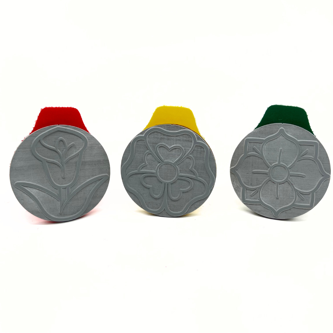 Motivset "Blumenbeet" - 3 Motive