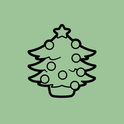 Einzelmotiv "Weihnachtsbaum" 🎄