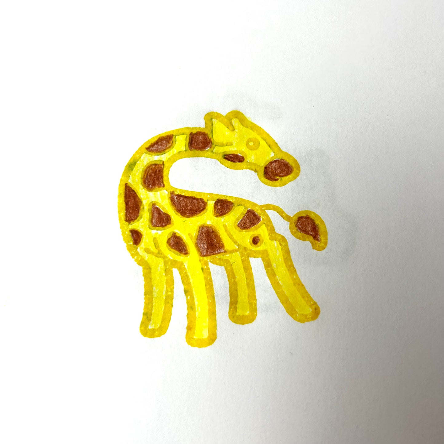 Einzelmotiv "Giraffe" 🦒